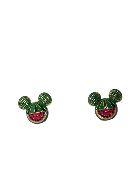 BaubleBar Jewelry - Disney BaubleBar Mickey Watermelon Stud Earrings NWT